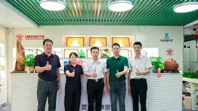 產(chǎn)學研促發(fā)展，廣科院教師一行蒞臨靈科超聲波交流
